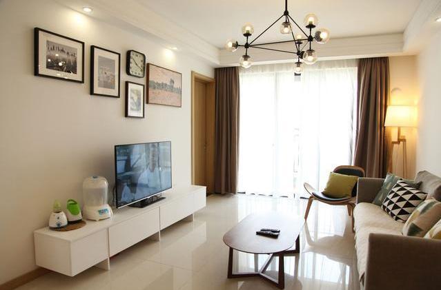 新房裝修沒錢只粉刷墻面，貼地磚，軟裝搭配完朋友們都說漂亮